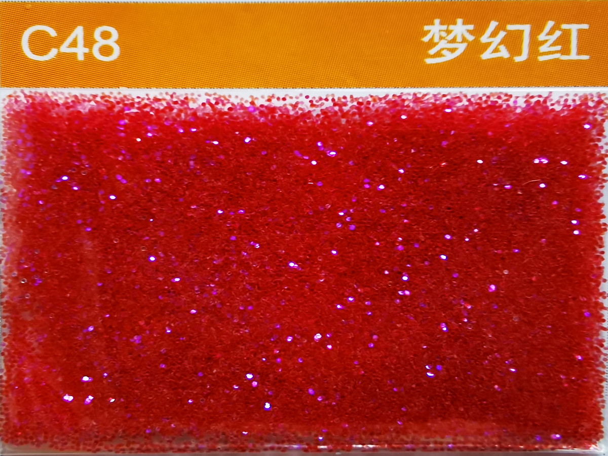 C48梦幻彩红色金葱粉.jpg C48梦幻彩红色金葱粉.jpg